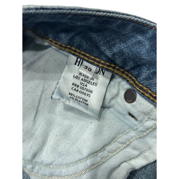 Hudson Women's Collin Flap Skinny Jeans - Picture 4 of 8